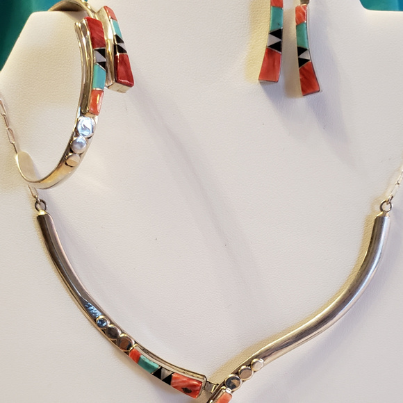 Authentic Native American jewelry set